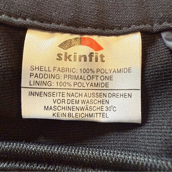 Skinfit Thermal Ski Skirt Women Black Knee-Length Athletic PrimaLoft Germany SzS - Picture 7 of 10